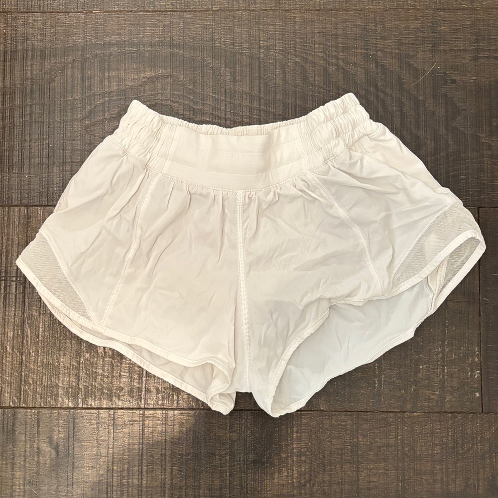 Lululemon white shorts